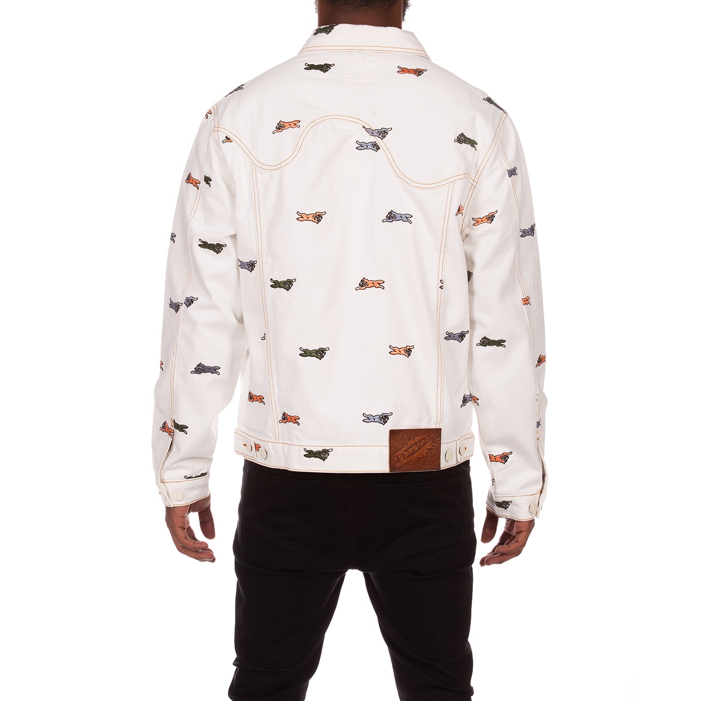 Icecream Billionaire Boys Club Mens Jacket Running dog Parade Denim