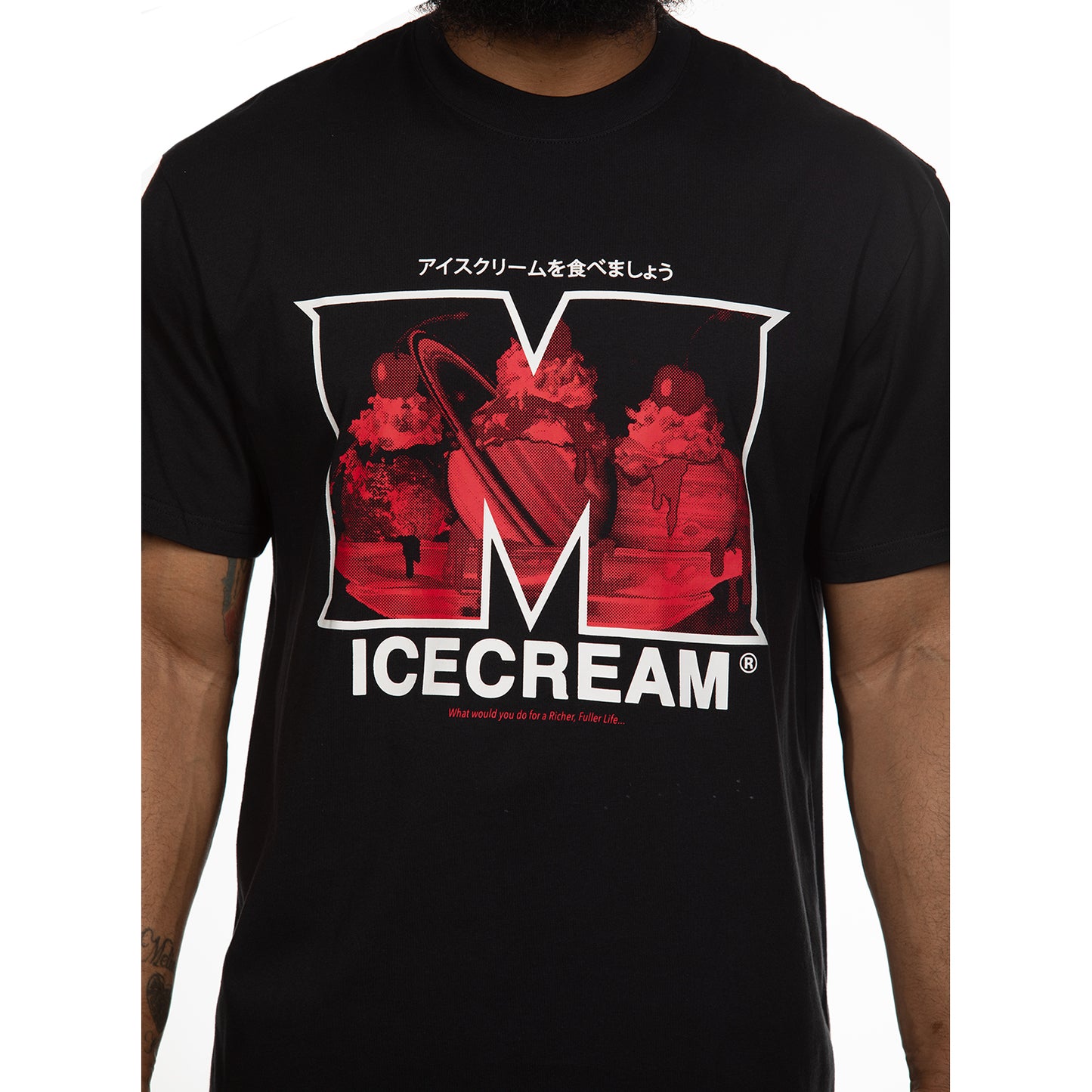 Icecream Billionaire Boys Club T-Shirt OVERSIZED Cinema SS Knit