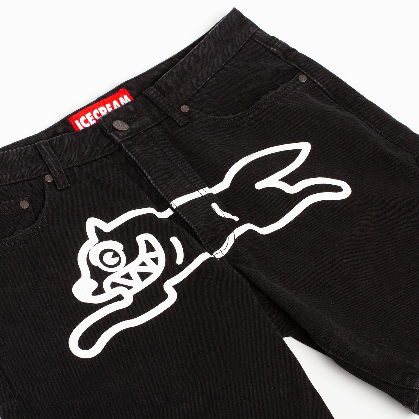 Icecream Black Dog Jean Shorts