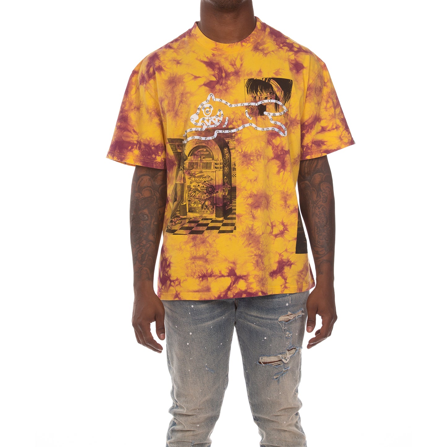 Icecream Billionaire Boys Club Dine and Dash SS Knit Oversized Fit