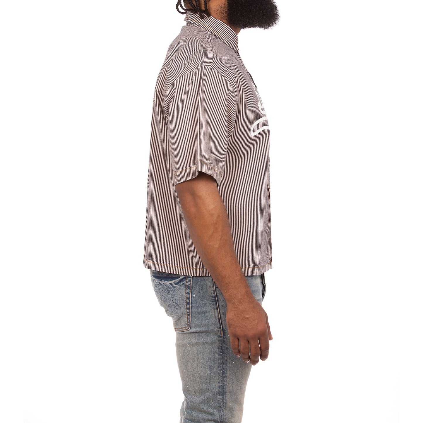 Icecream Billionaire Boys Club Pin SS Woven Cropped Shirt