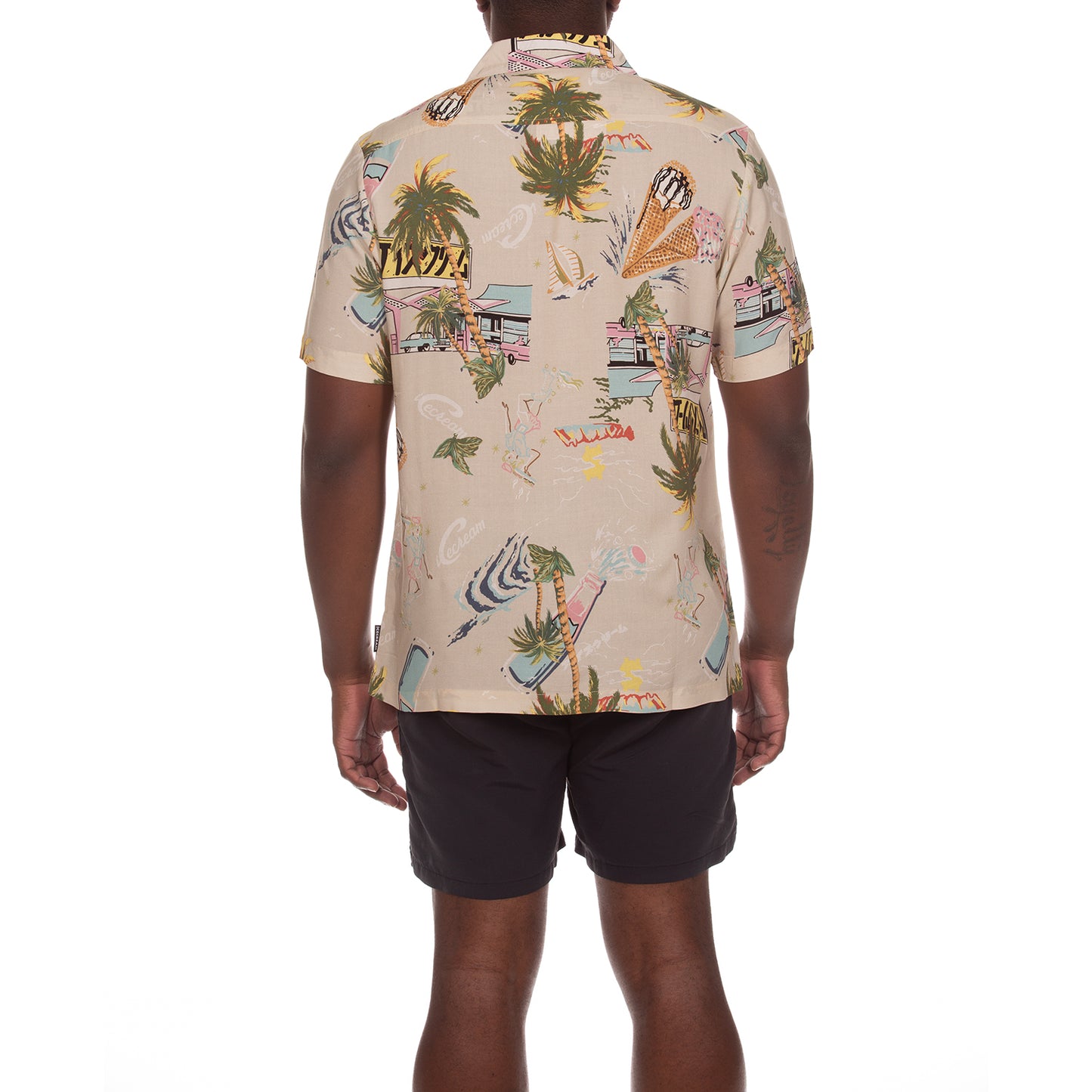 Icecream Billionaire Boys Club Diner SS Woven Cropped Shirt