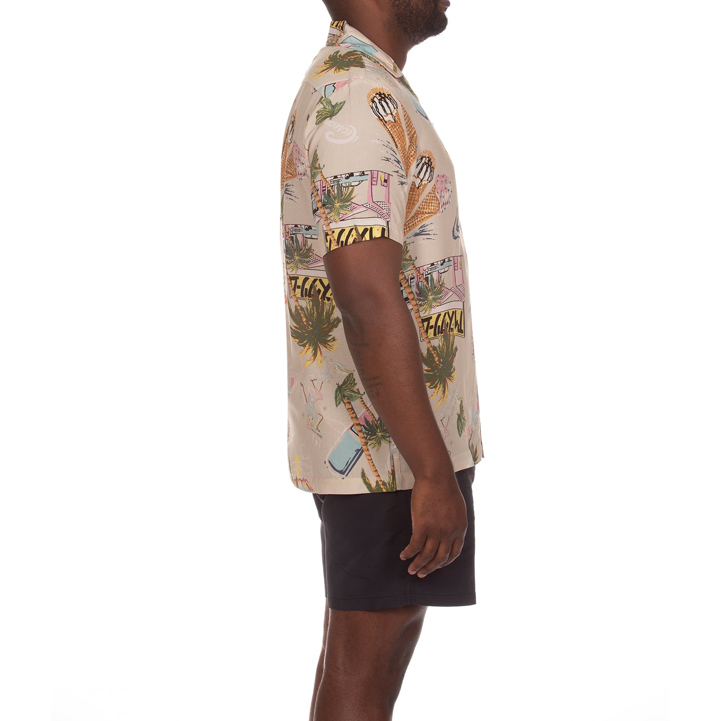 Icecream Billionaire Boys Club Diner SS Woven Cropped Shirt