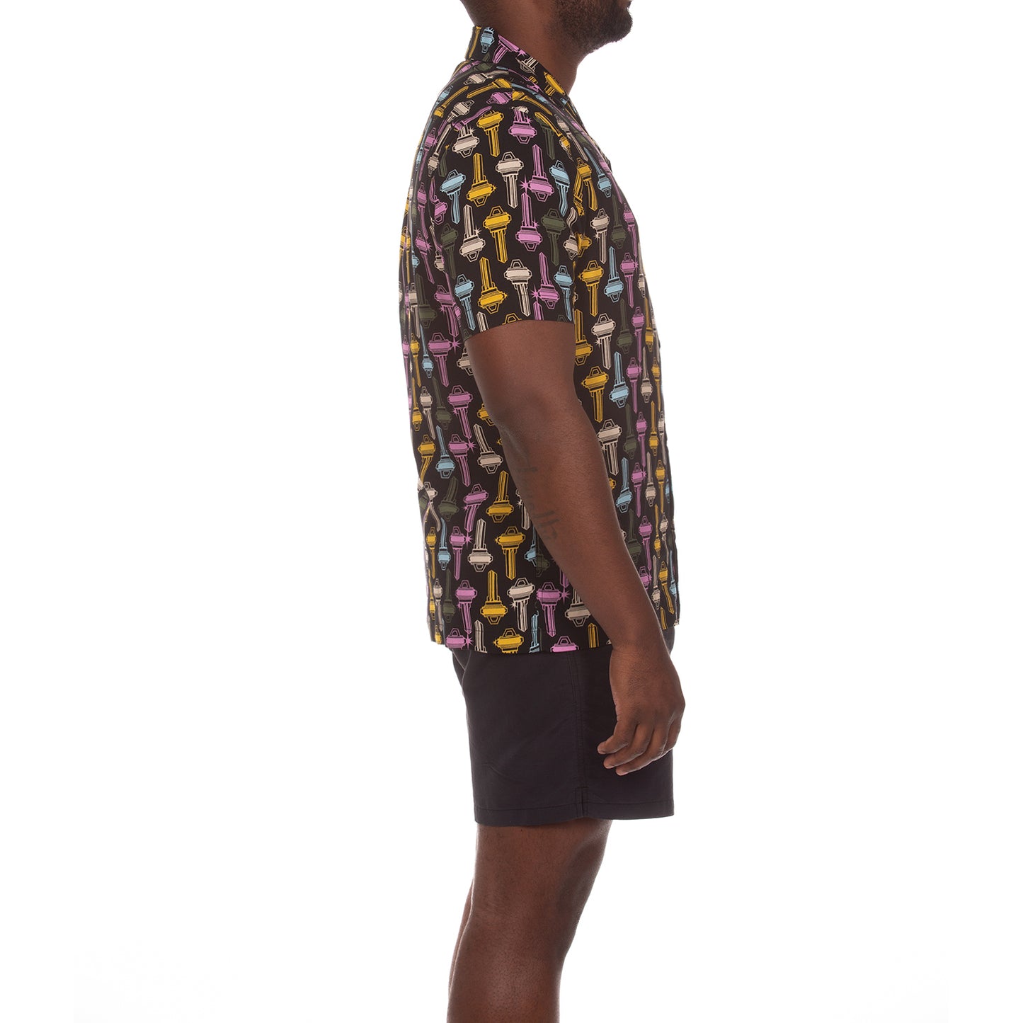 Icecream Billionaire Boys Club Keys SS Woven Cropped Shirt