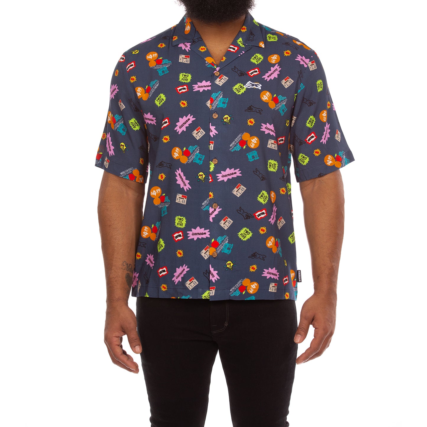 Icecream Billionaire Boys Club Stickers SS Woven