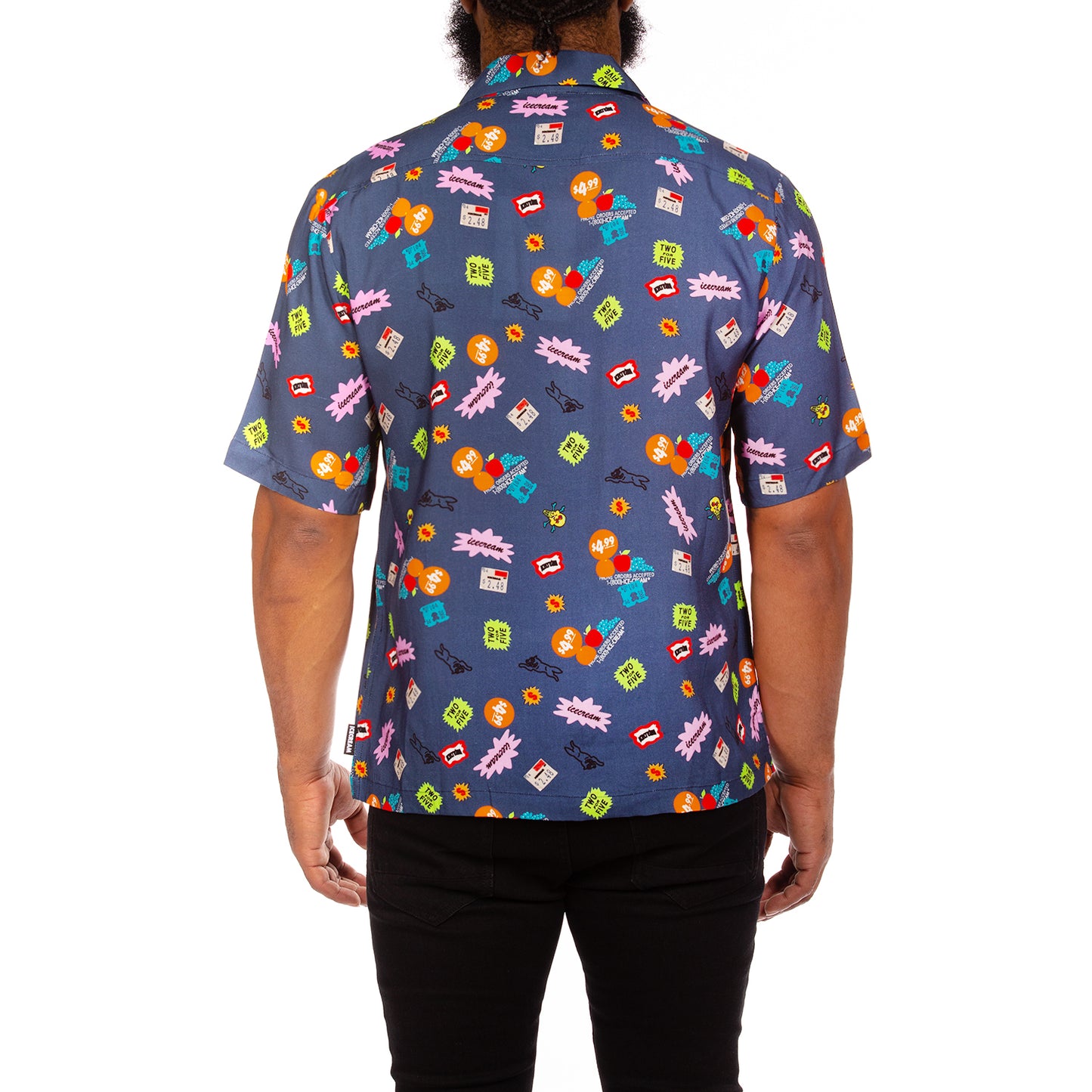 Icecream Billionaire Boys Club Stickers SS Woven