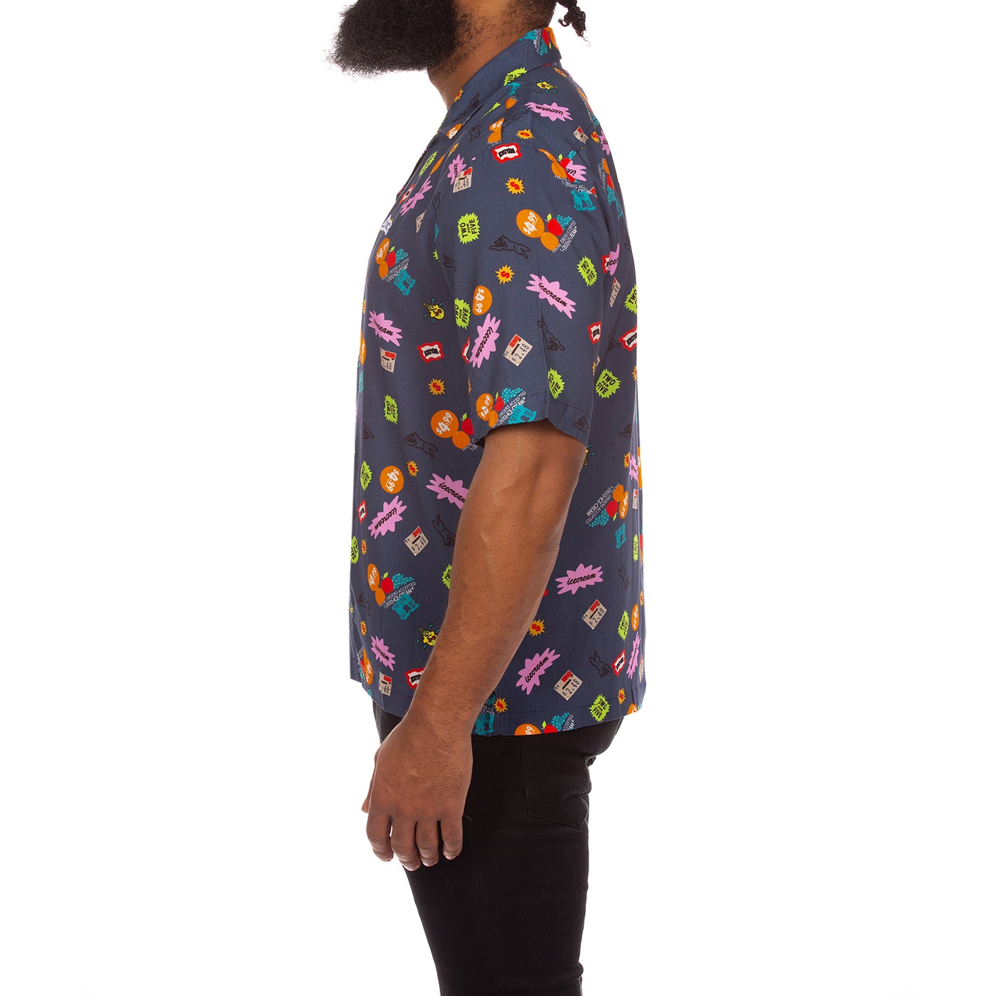 Icecream Billionaire Boys Club Stickers SS Woven