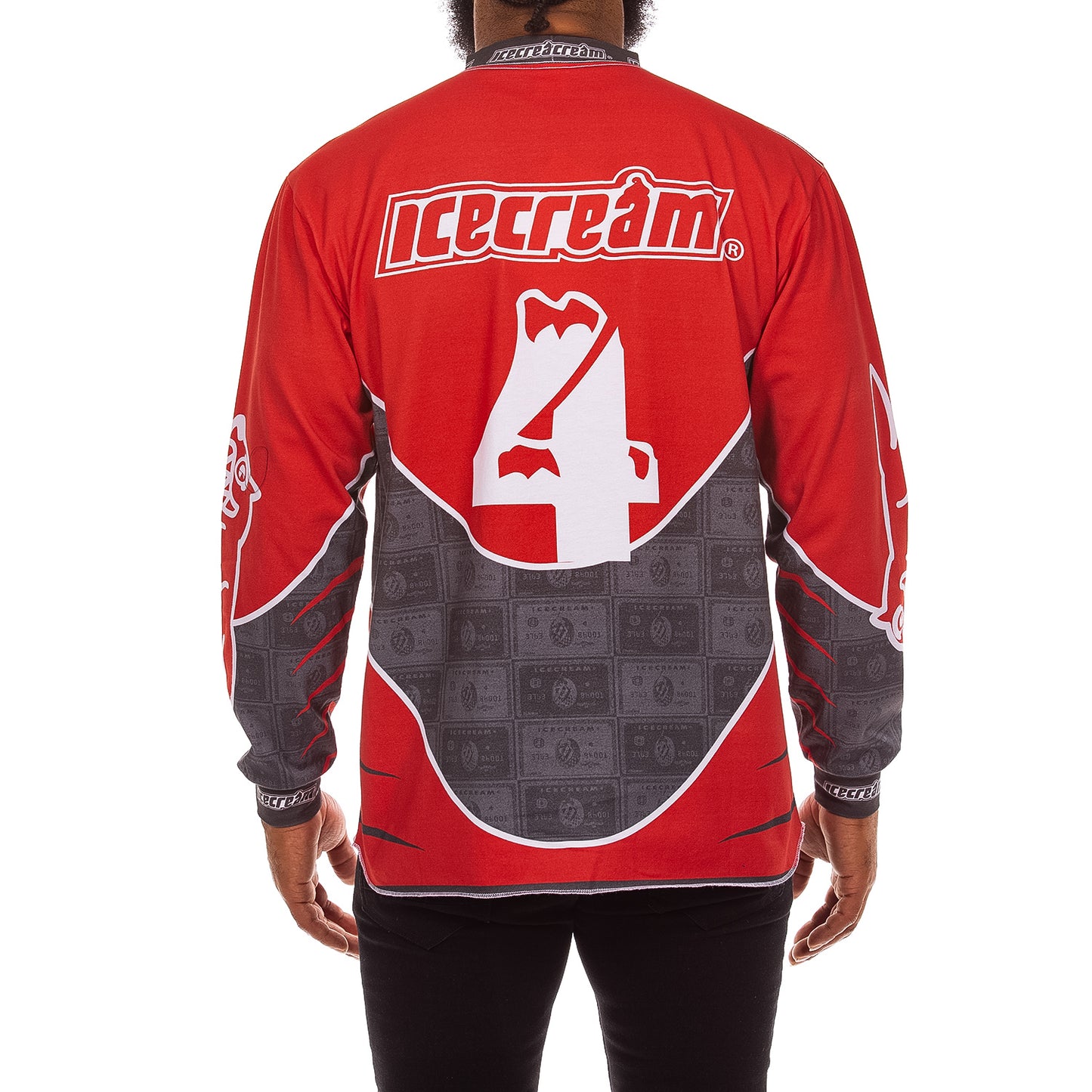 Icecream Billionaire Boys Club Worldwide Moto Jersey LS Knit