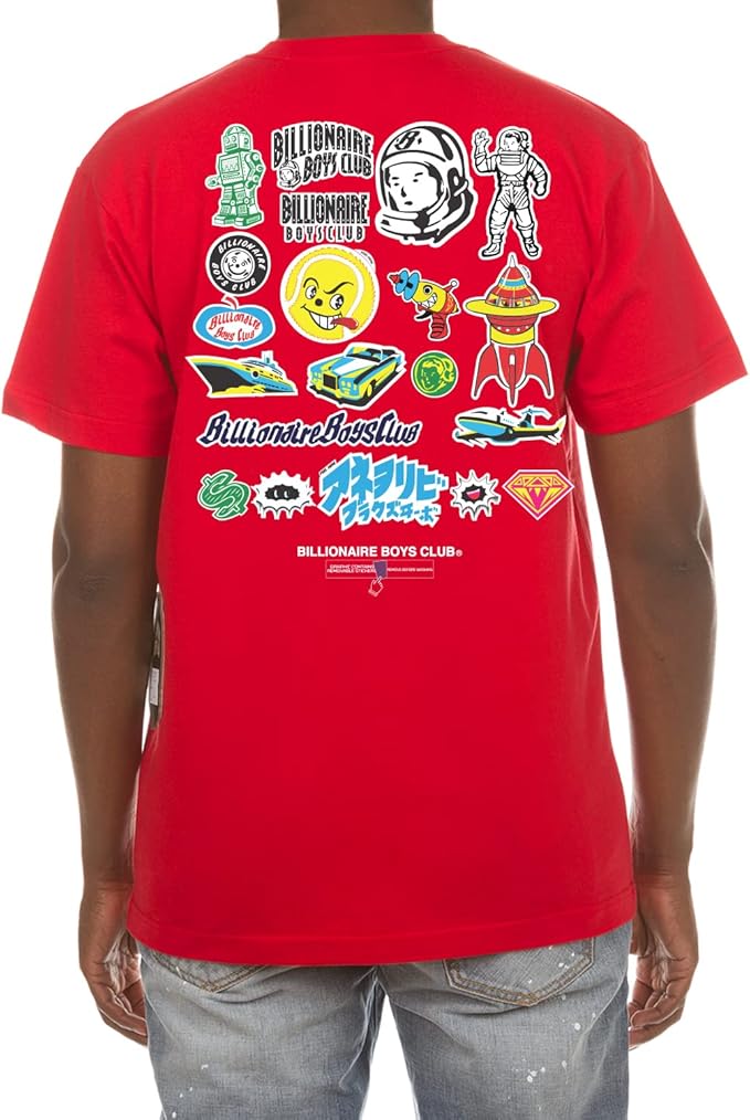 Billionaire Boys Club T-Shirt BB Stickered SS Tee