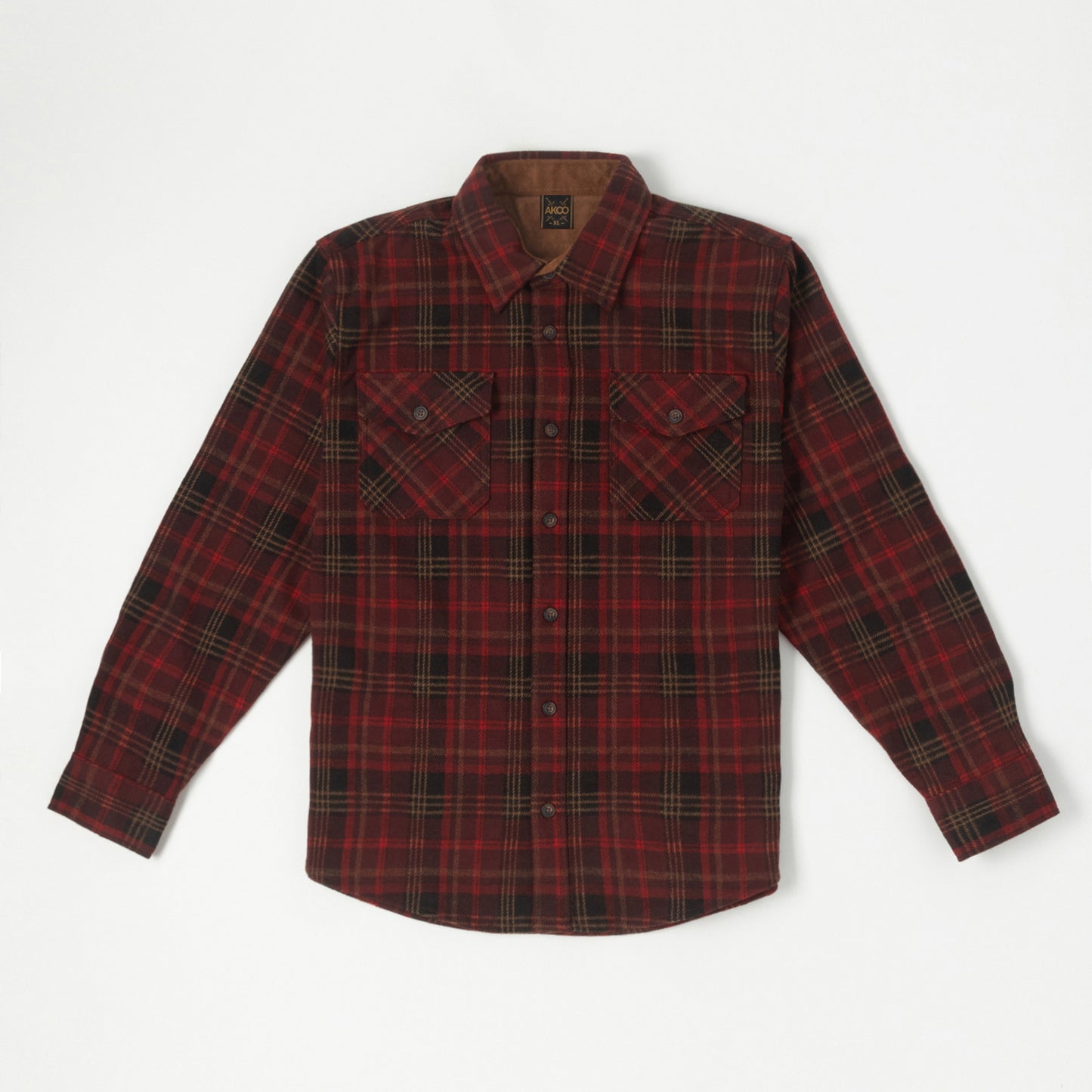 Akoo Flannel Shirt – Men’s Heavy Flannel Button-Up