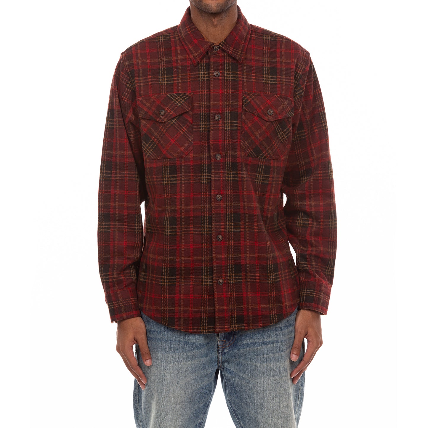 Akoo Flannel Shirt – Men’s Heavy Flannel Button-Up