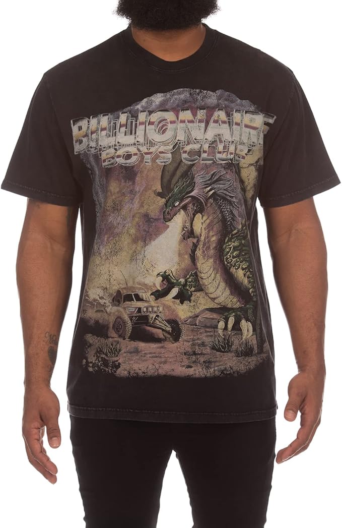 Billionaire Boys Club T-Shirt BB Fire OVERSIZED knit