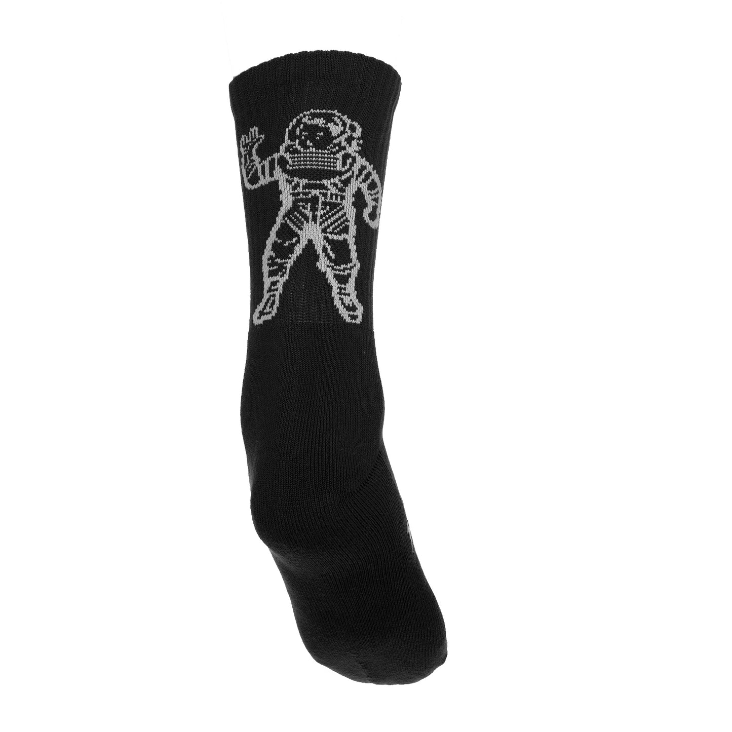 Billionaire Boys Club Socks Men's Astro Logo Mid- Calf Black Socks