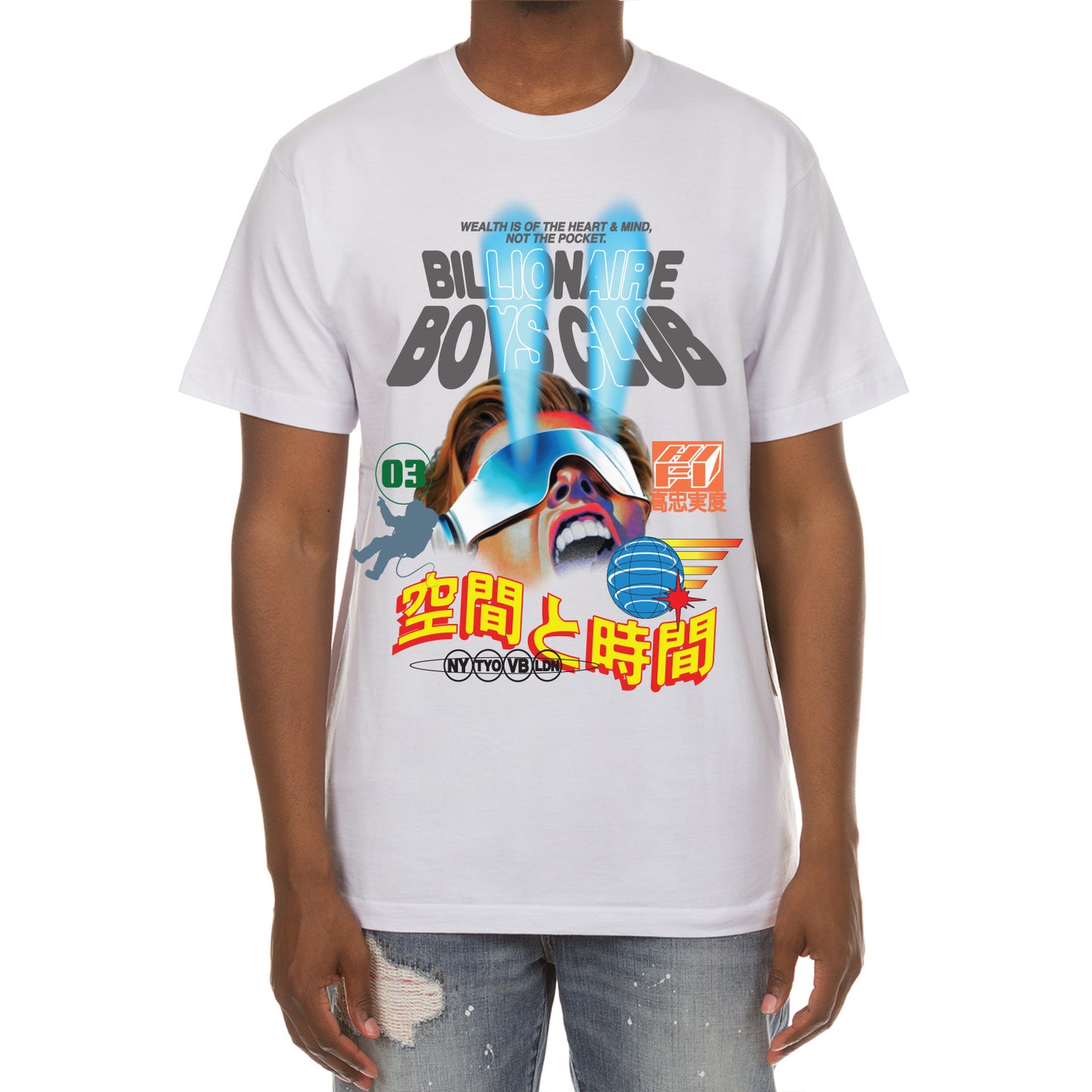 Billionaire Boys Club Mens T-Shirt BB Vision Tee