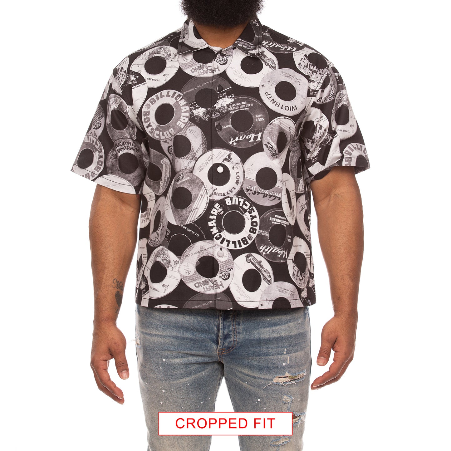 Billionaire Boys Club BB Beats SS Woven Cropped Fit