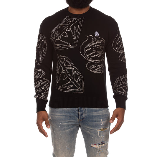 Billionaire Boys Club BB Diamond Dollar Sweater