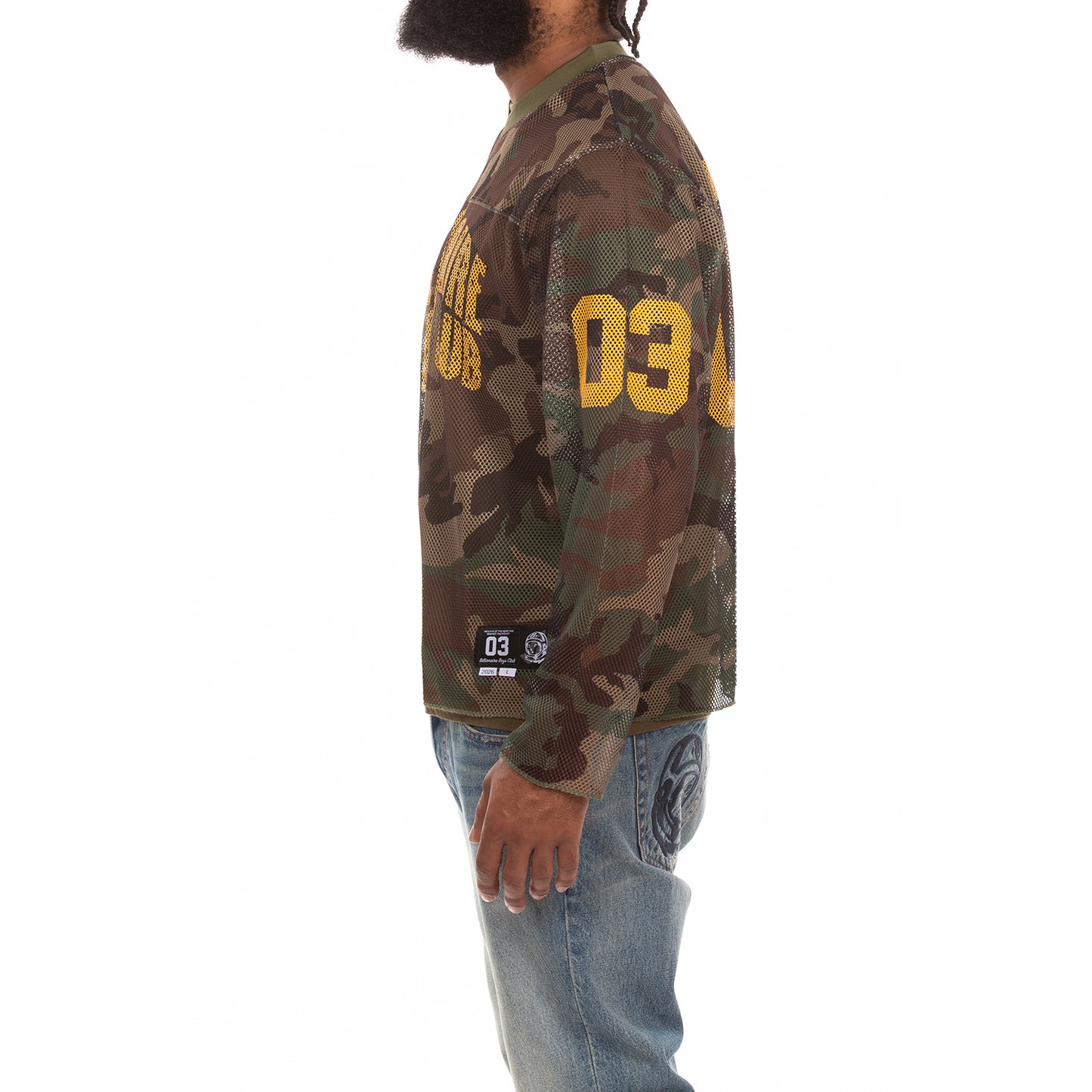 Billionaire Boys Club BB Camo Curve SS Knit Box Fit