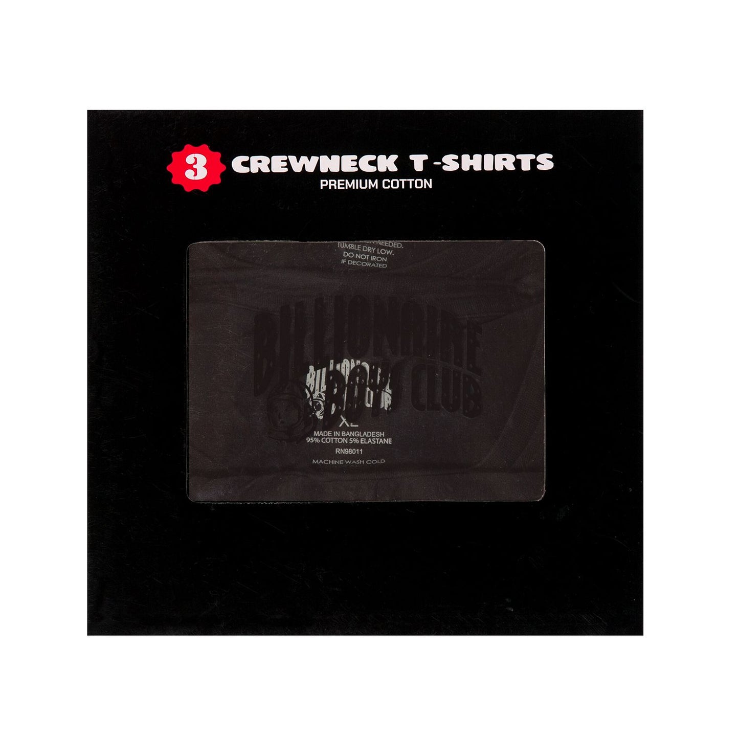 Billionaire Boys Club T-shirt Crew Neck 3 Pack