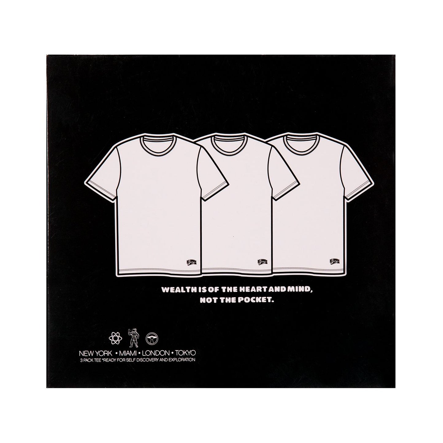 Billionaire Boys Club T-shirt Crew Neck 3 Pack