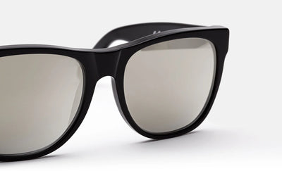 Retrosuperfuture Classic Black Ivory Super Model Sunglasses Eyewear Unisex Glasses