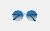 Retrosuperfuture Polly Fadeism Blue Super Model Sunglasses Eyewear Unisex Glasses