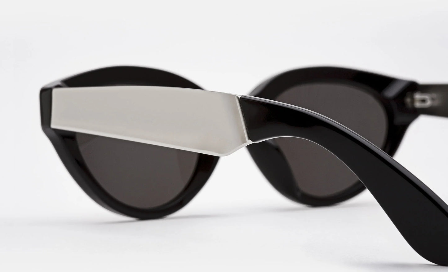 Retrosuperfuture Drew Francis Black Silver Sunglasses UEU