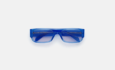 Retrosuperfuture Smile Blue Super Model Sunglasses Eyewear Unisex Glasses