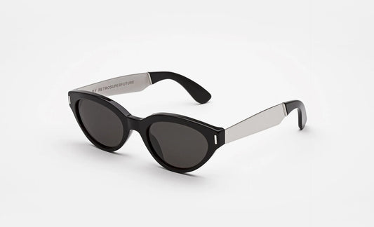 Retrosuperfuture Drew Francis Black Silver Sunglasses UEU