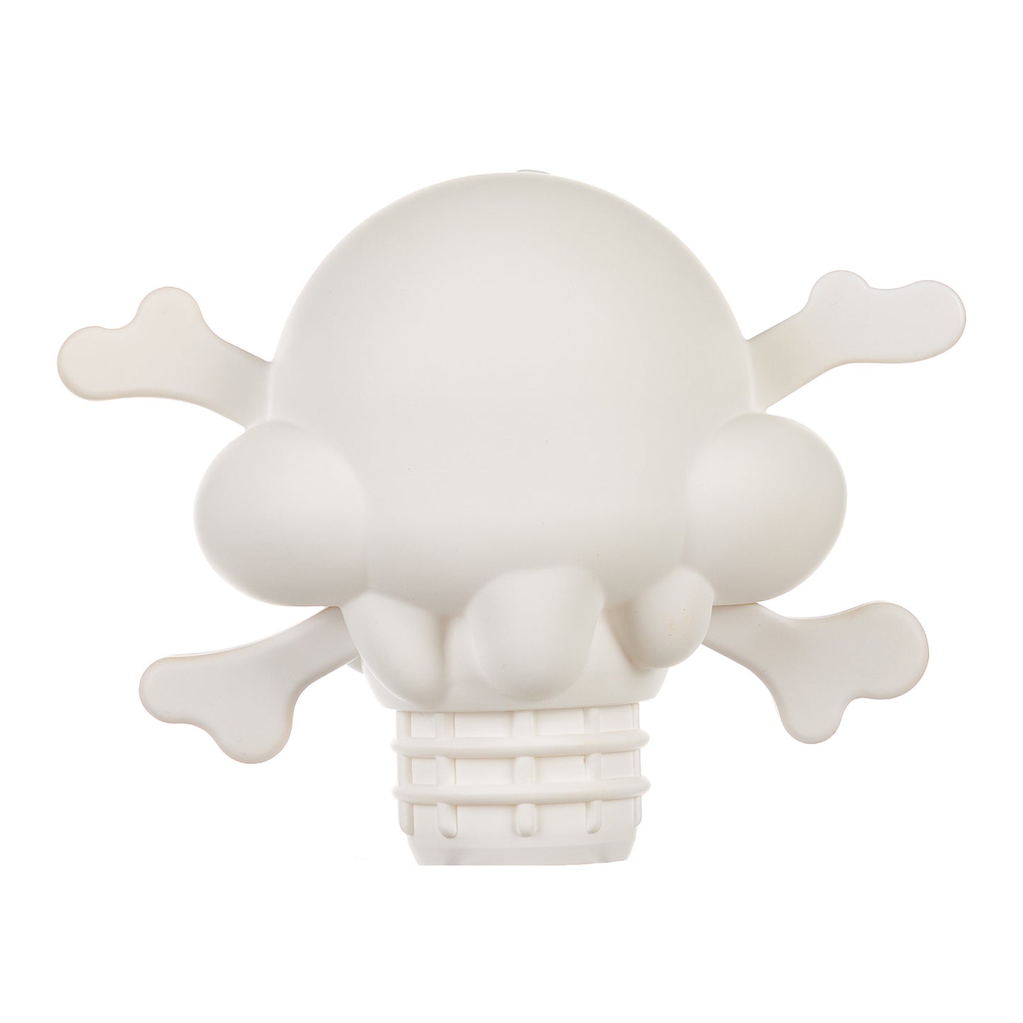 BBC Ice cream Skull Figurines - Unique Decorative Art Pieces (White, Silver, Gold)