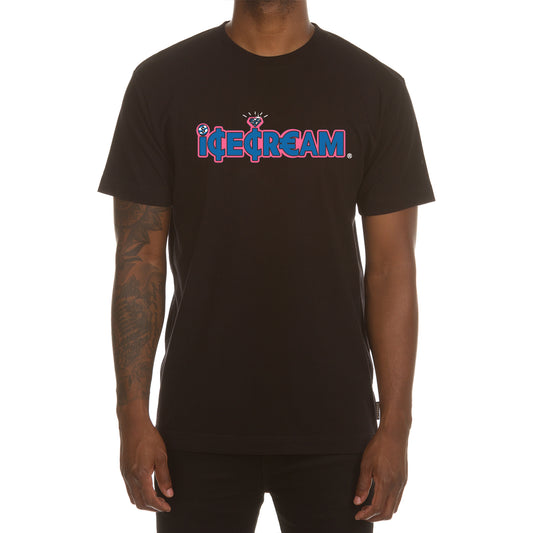 ICECREAM Billionaire Boys Club Clothing Mens T-Shirt BB Word Short Sleeve Crew Neck Tee