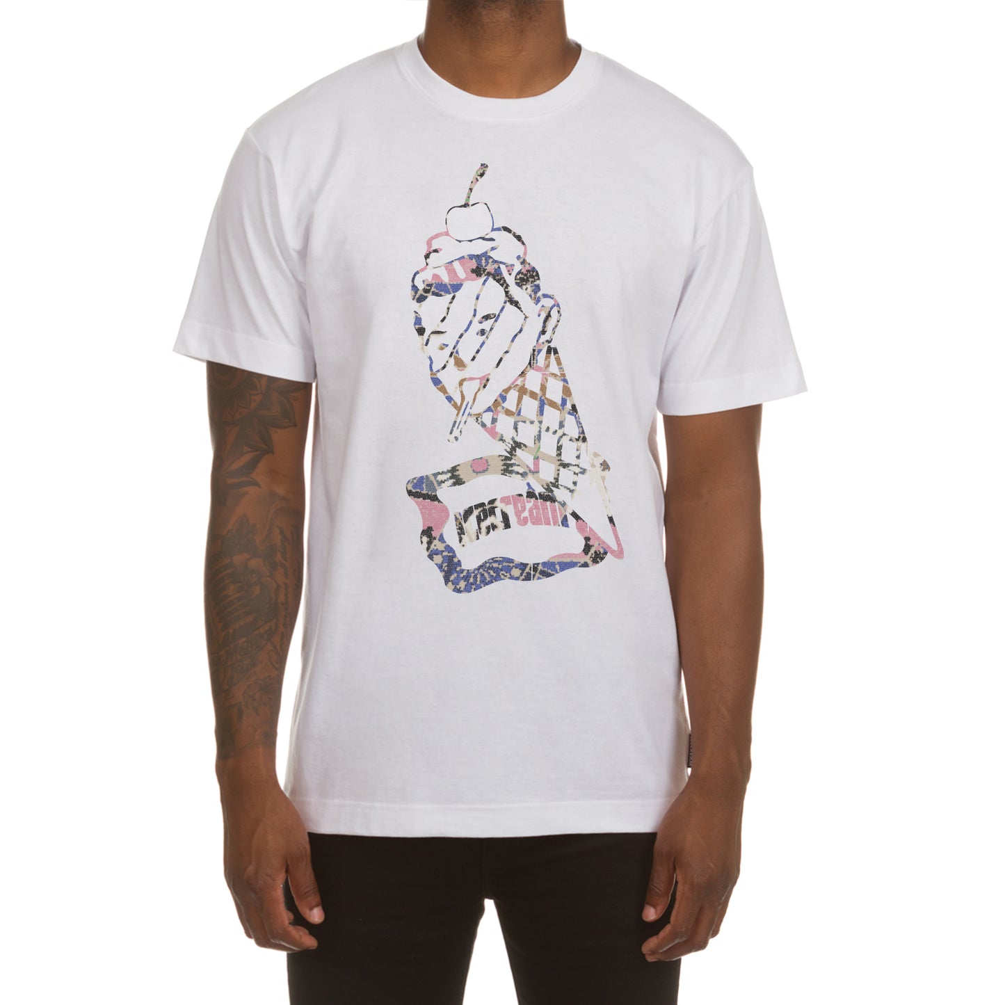 Icecream Billionaire Boys Club Mens Shirt Short Sleeve Cone Man 441-3201