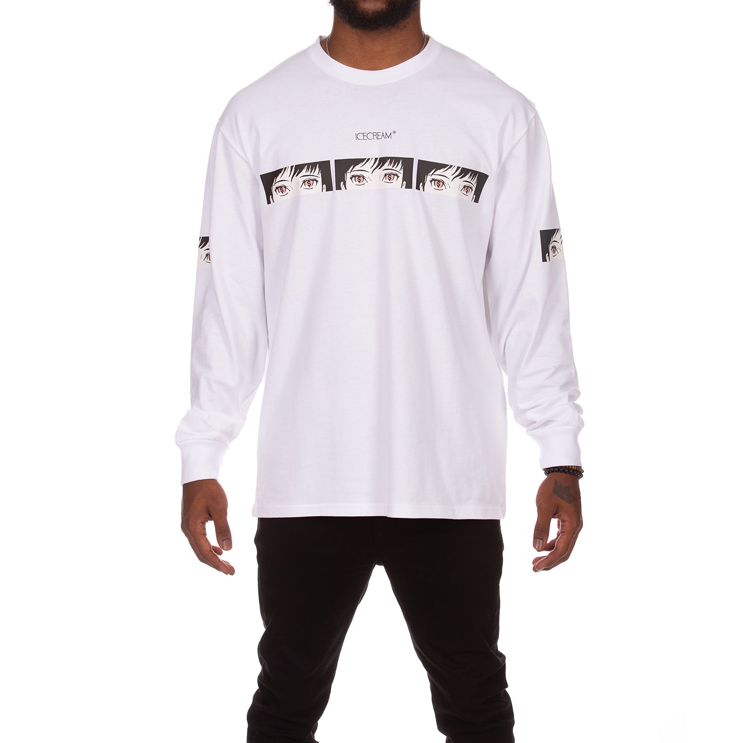 Icecream Billionaire Boys Club Mens Shirt Long Sleeve These Eyes LS Knit 441-3304