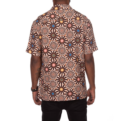 Icecream Billionaire Boys Club Mens Shirt Short Sleeve Beaumont SS Woven 441-3601