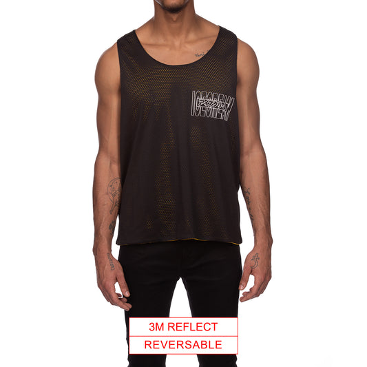 Icecream Billionaire Boys Club Mens Shirt Tanktop Brick Tanktop Reversible 3M Reflect 441-4305