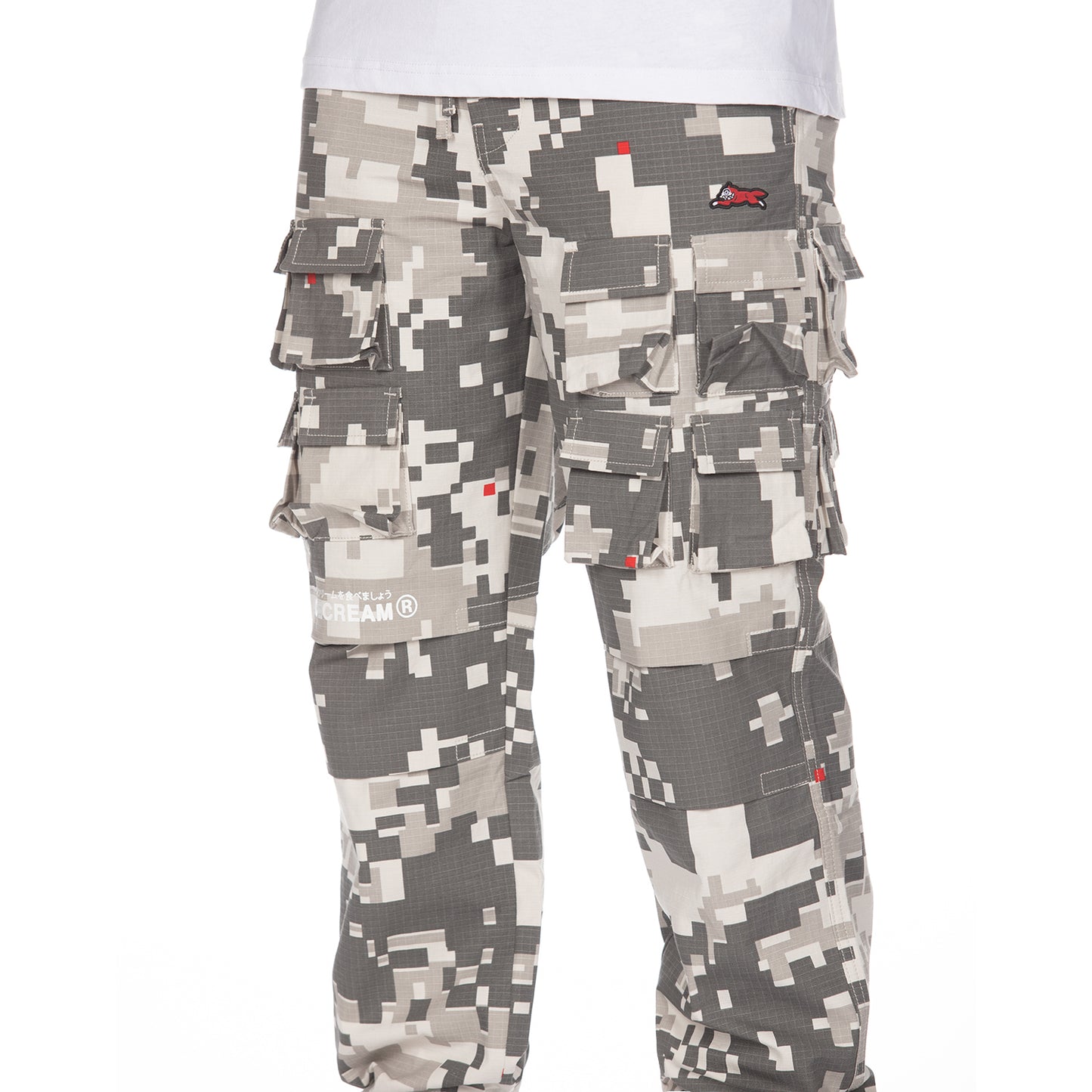 ICECREAM Billionaire Boys Club Clothing Men's Pants Hollow Cargo Pants 441-7100