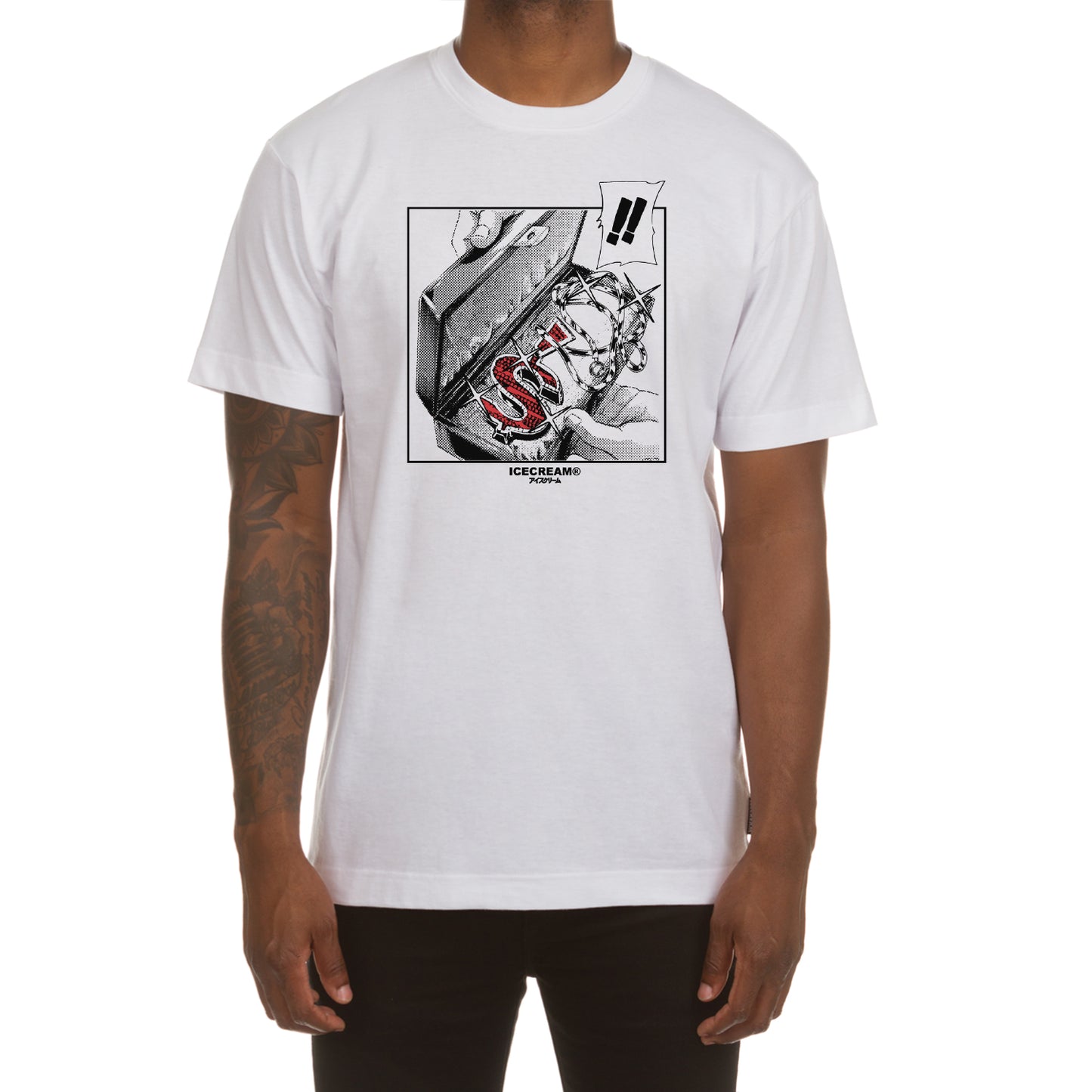 Icecream Billionaire Boys Club Men's T-Shirt Reveal SS Tee 441-7209