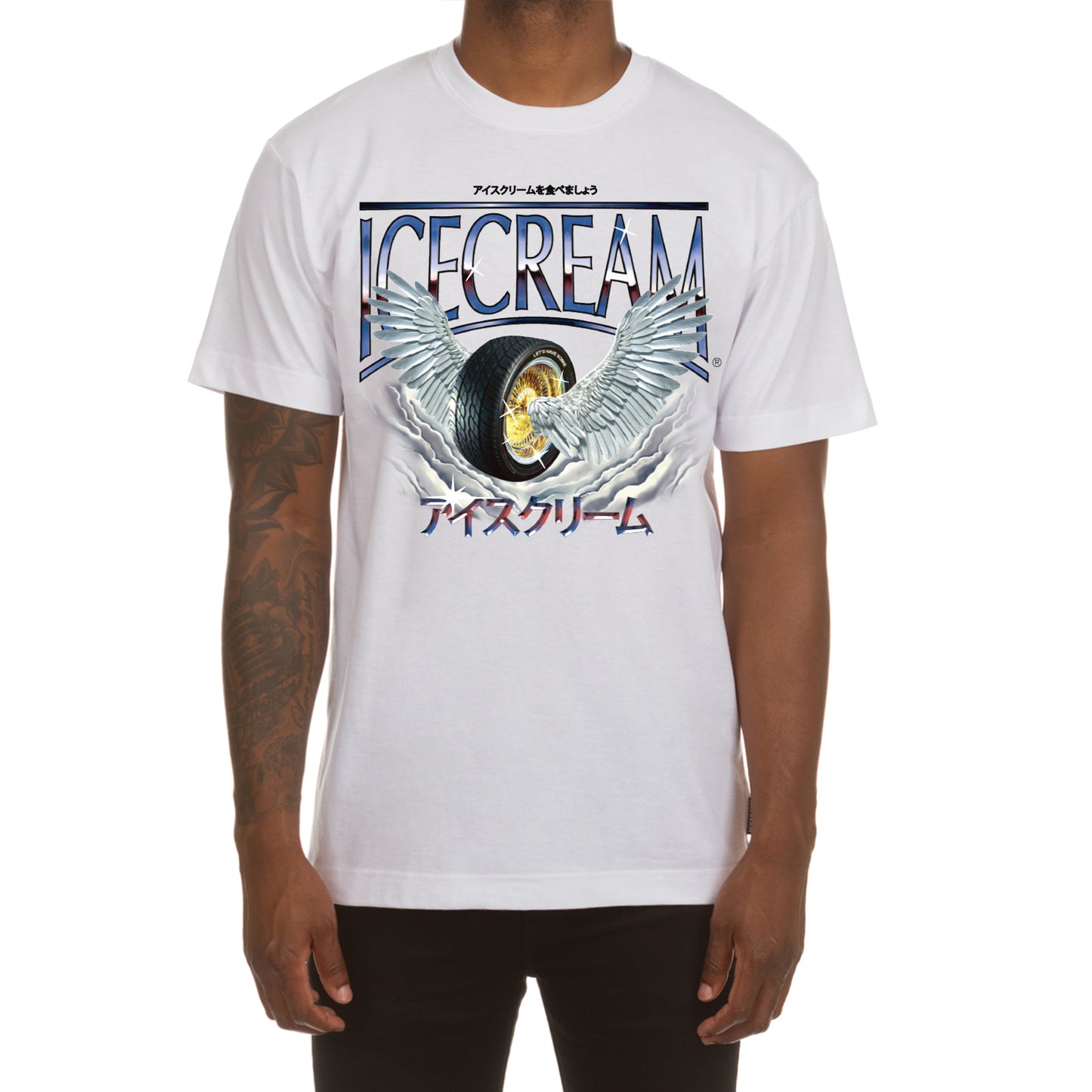 Icecream Billionaire Boys Club Men's T-Shirt Heaven SS Tee 441-7211