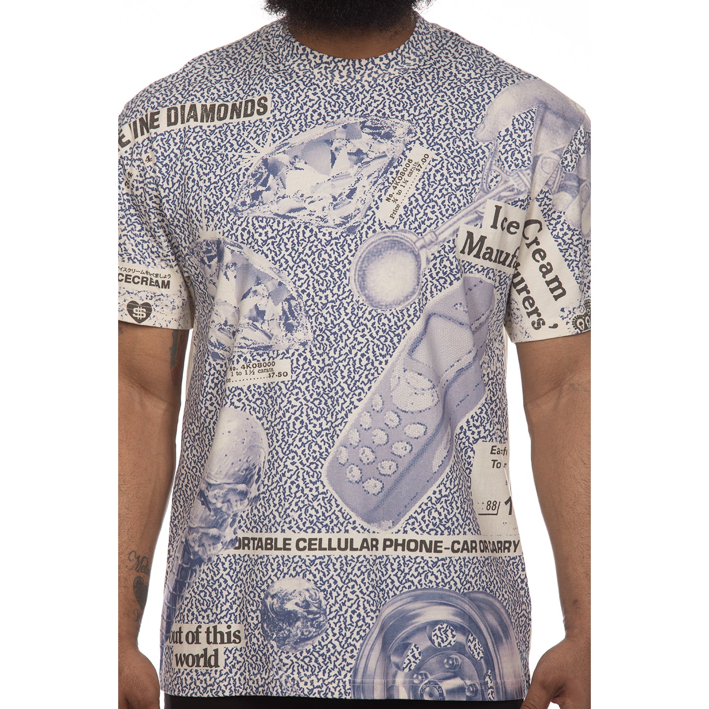 Icecream Billionaire Boys Club Men's OVERSIZED Shopping Guide SS Knit 441-7307