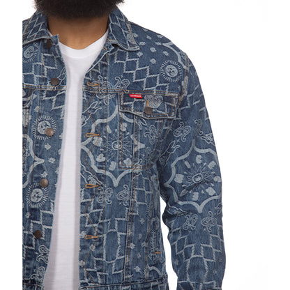 BBC Icecream Billionaire Boys Club Clothing jacket denim blue jean jacket 441-7401