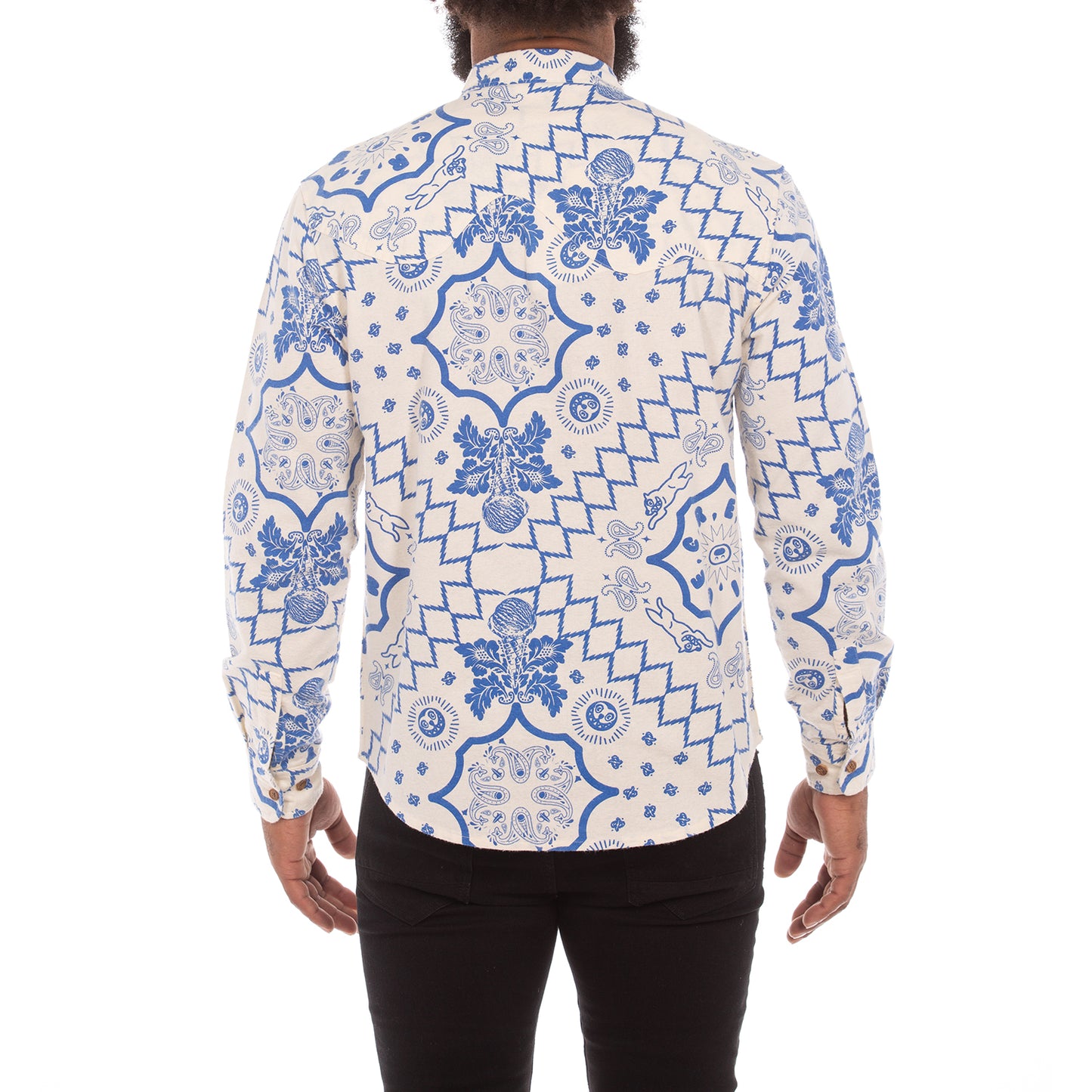 Icecream Billionaire Boys Club Mens Shirt LS The Bands LS Woven 441-7601