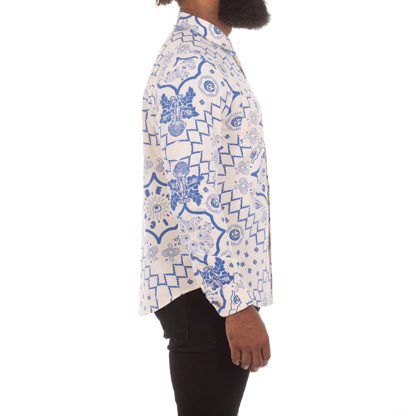 Icecream Billionaire Boys Club Mens Shirt LS The Bands LS Woven 441-7601