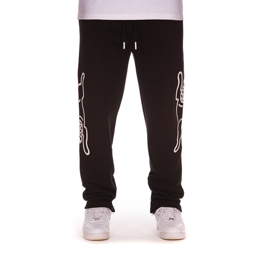 Icecream Billionaire Boys Club Sweatpants Contender Joggers  with Running Dog Print 441-9101