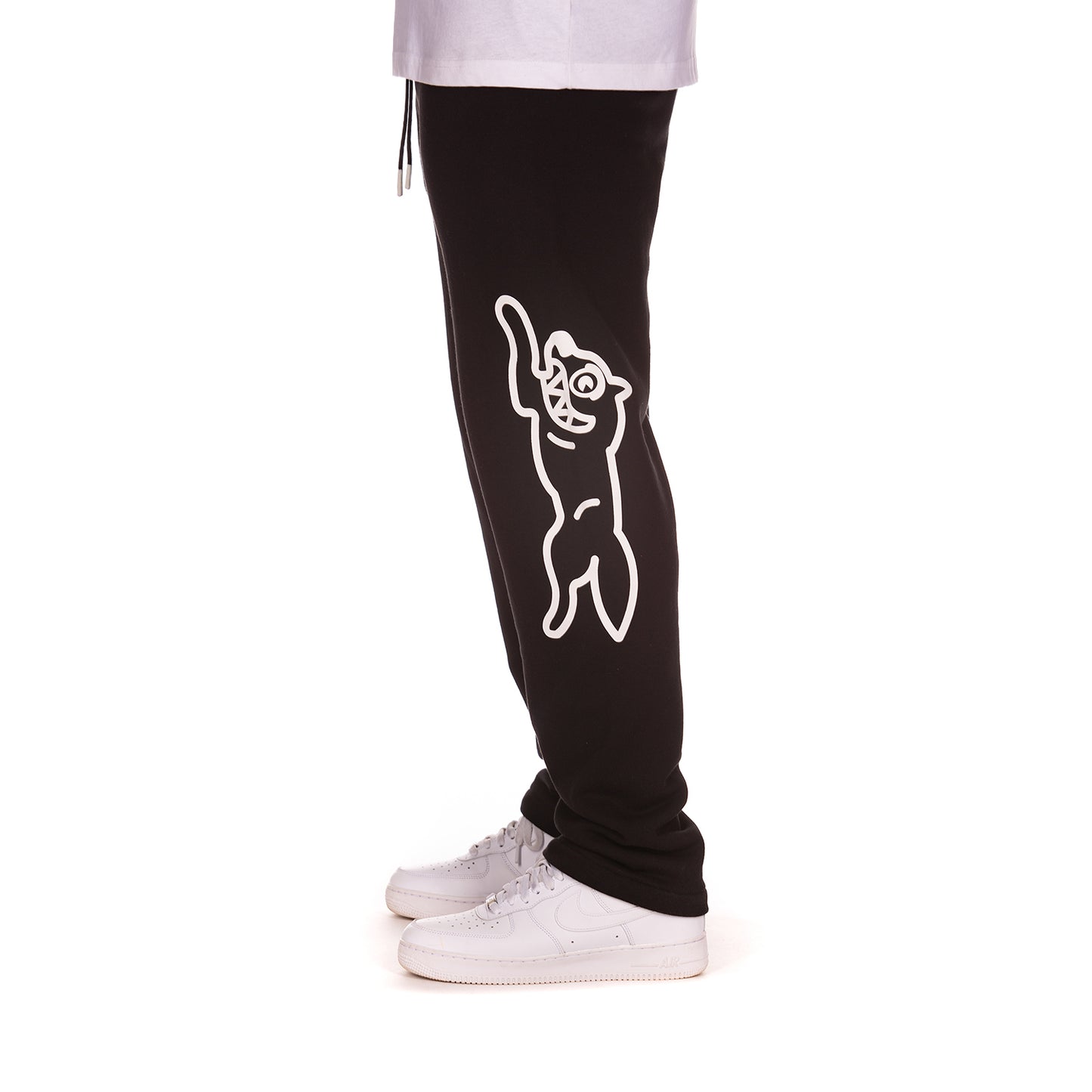 Icecream Billionaire Boys Club Sweatpants Contender Joggers  with Running Dog Print 441-9101