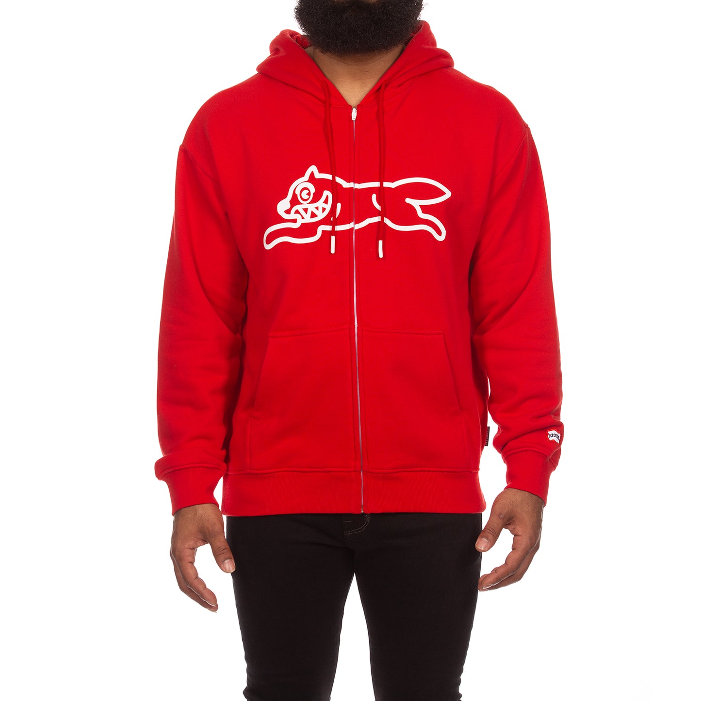 Billionaire Boys Club Ice Cream Full Zip Hoodie - Iconic Running Dog Logo  441-9302