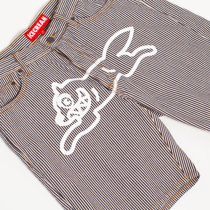 Icecream Pin Jean Shorts