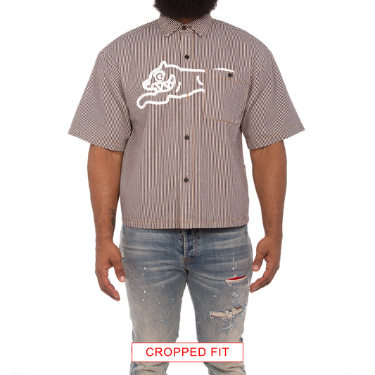 Icecream Billionaire Boys Club Pin SS Woven Cropped Shirt