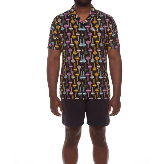 Icecream Billionaire Boys Club Keys SS Woven Cropped Shirt