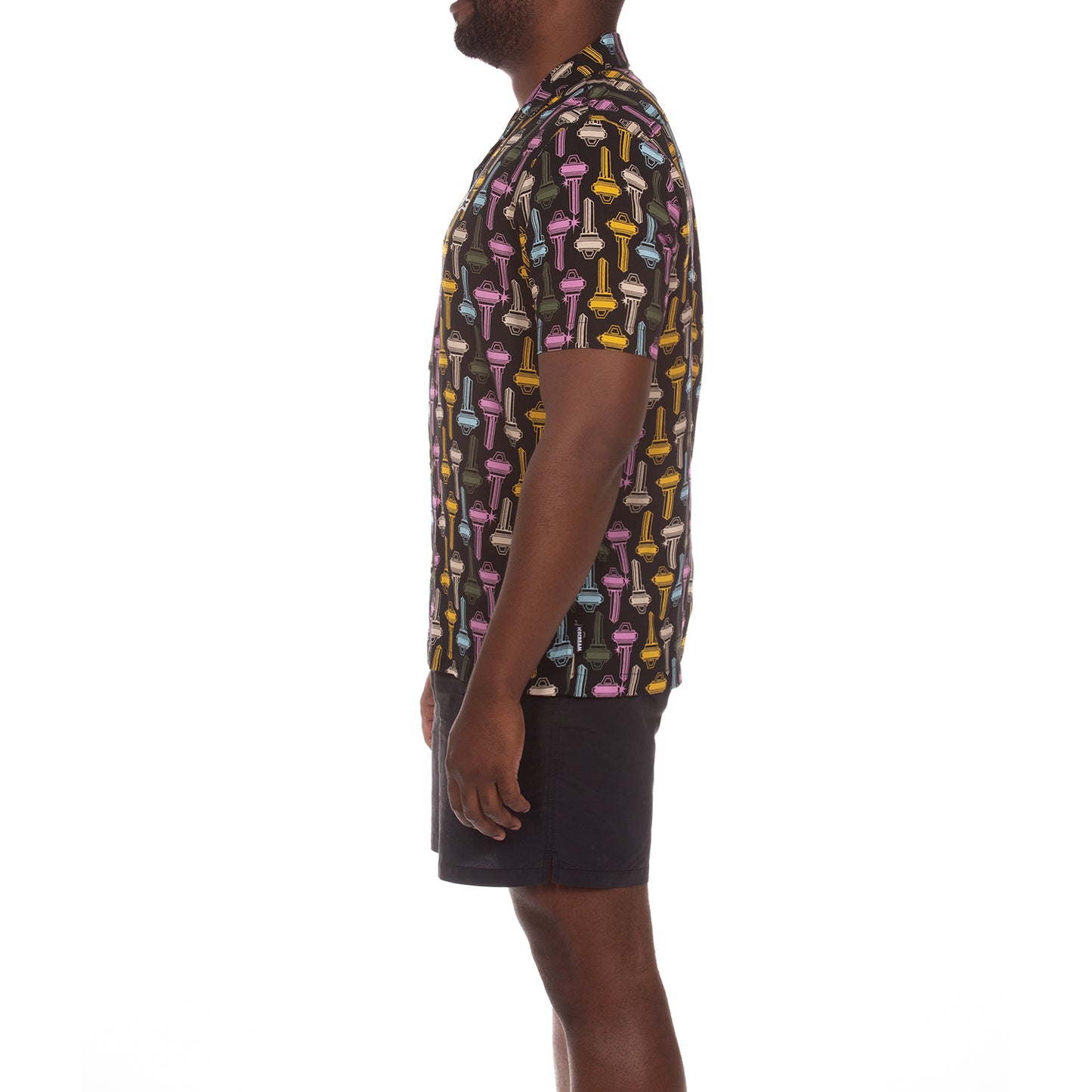 Icecream Billionaire Boys Club Keys SS Woven Cropped Shirt