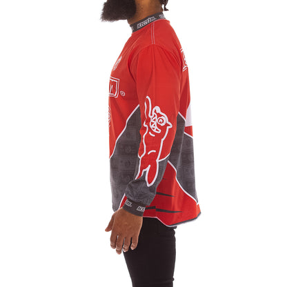 Icecream Billionaire Boys Club Worldwide Moto Jersey LS Knit