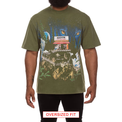 Icecream Billionaire Boys Club Tee Pagoda SS Knit Oversized Fit